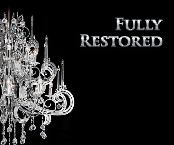 Chandelier Repair and Restoration Service Philadelphia