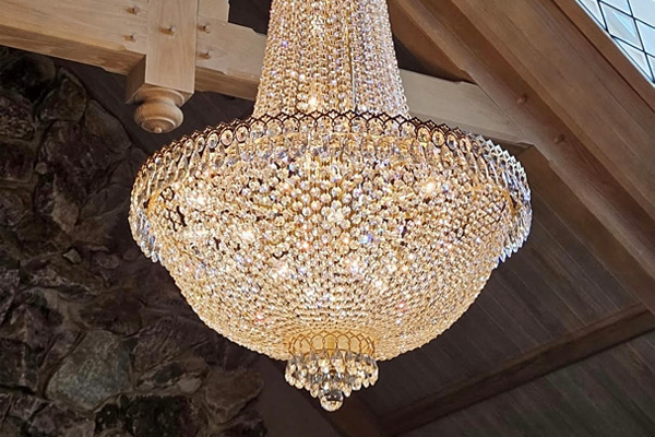 Chandelier After Cleaning