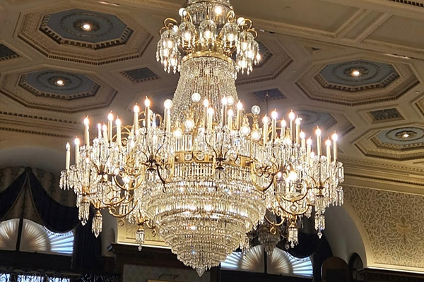 Chandelier After Cleaning